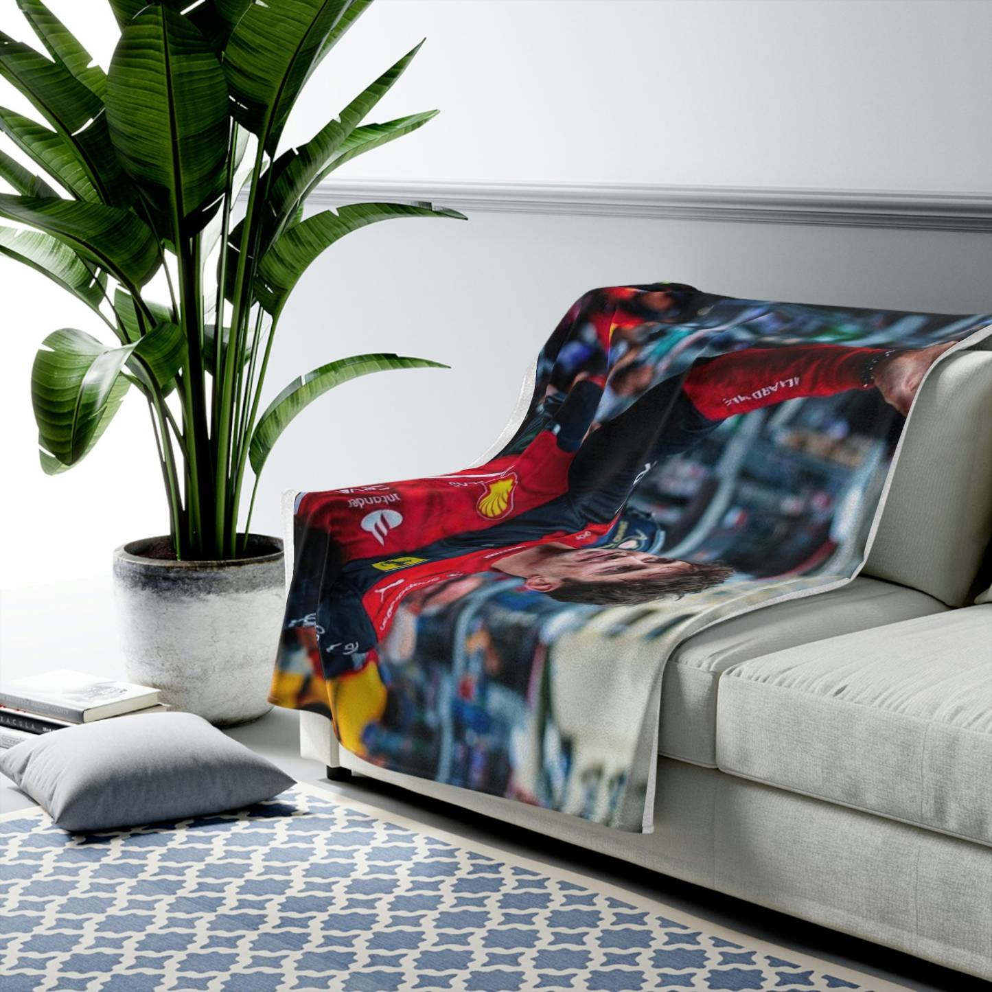 Custom F1 Driver Blanket - Personalized Blanket