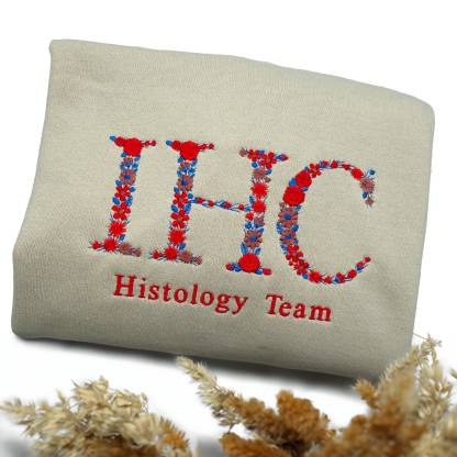 Custom Floral Letter Embroidered Sweatshirt | Hoodie | T-shirt