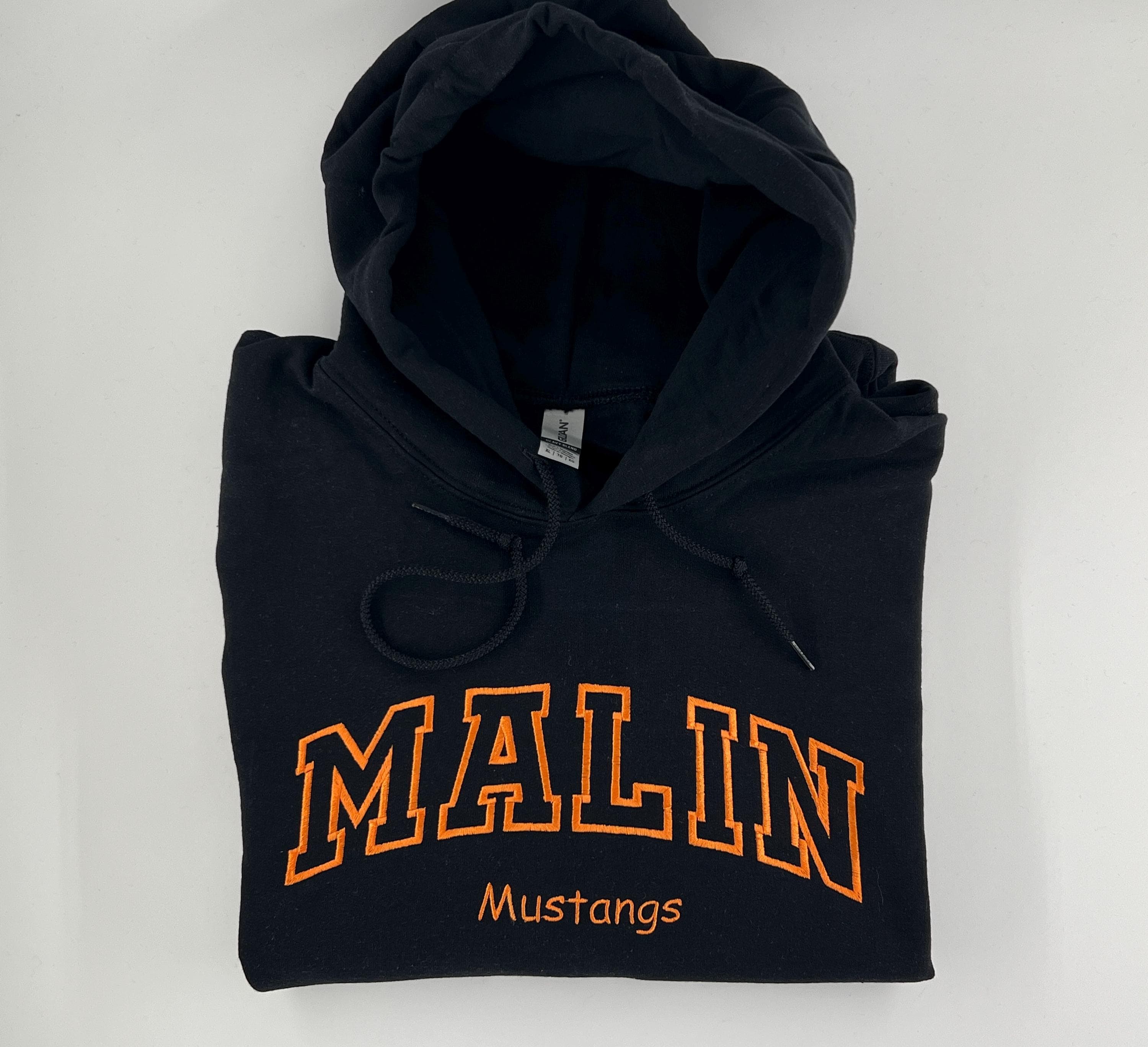 Custom Embroidered Hoodies | Personalized Text Letter Sweatshirts | UNIQUE CUSTOMIZATION | Embroidery Mom Gift Tees | Halloween Gift Ideas-CustomCraftedX