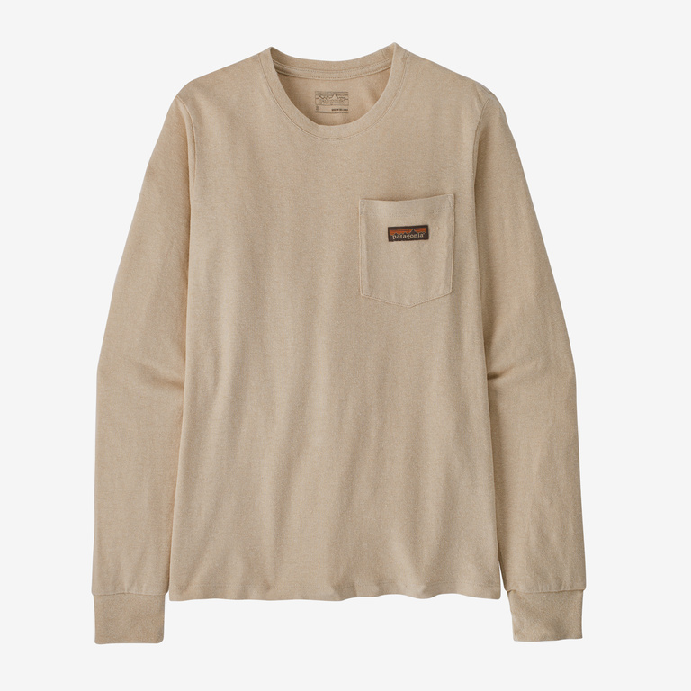 Women's Long-Sleeved Work Pocket T-Shirt