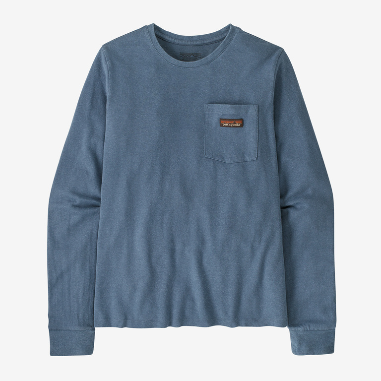 Women's Long-Sleeved Work Pocket T-Shirt