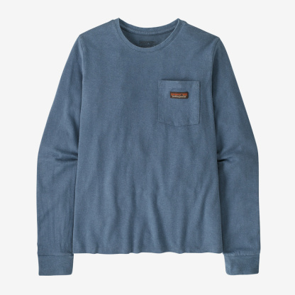 Women's Long-Sleeved Work Pocket T-Shirt