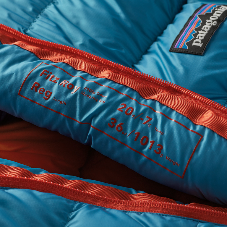 Fitz Roy Down Sleeping Bag 20°F / -7°C - Regular