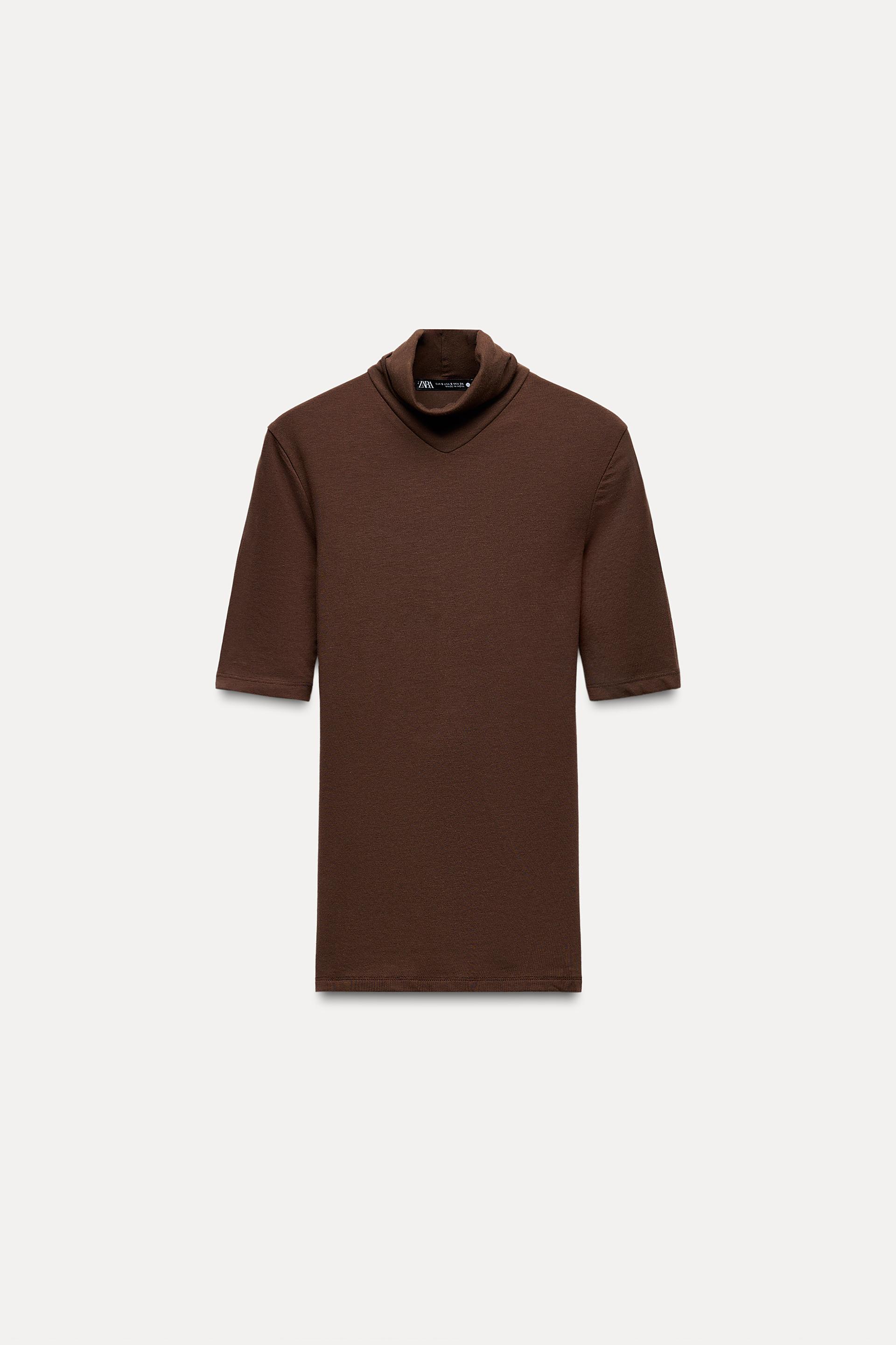 SLIM FIT - HIGH NECK - REGULAR LENGTH - SHORT SLEEVE