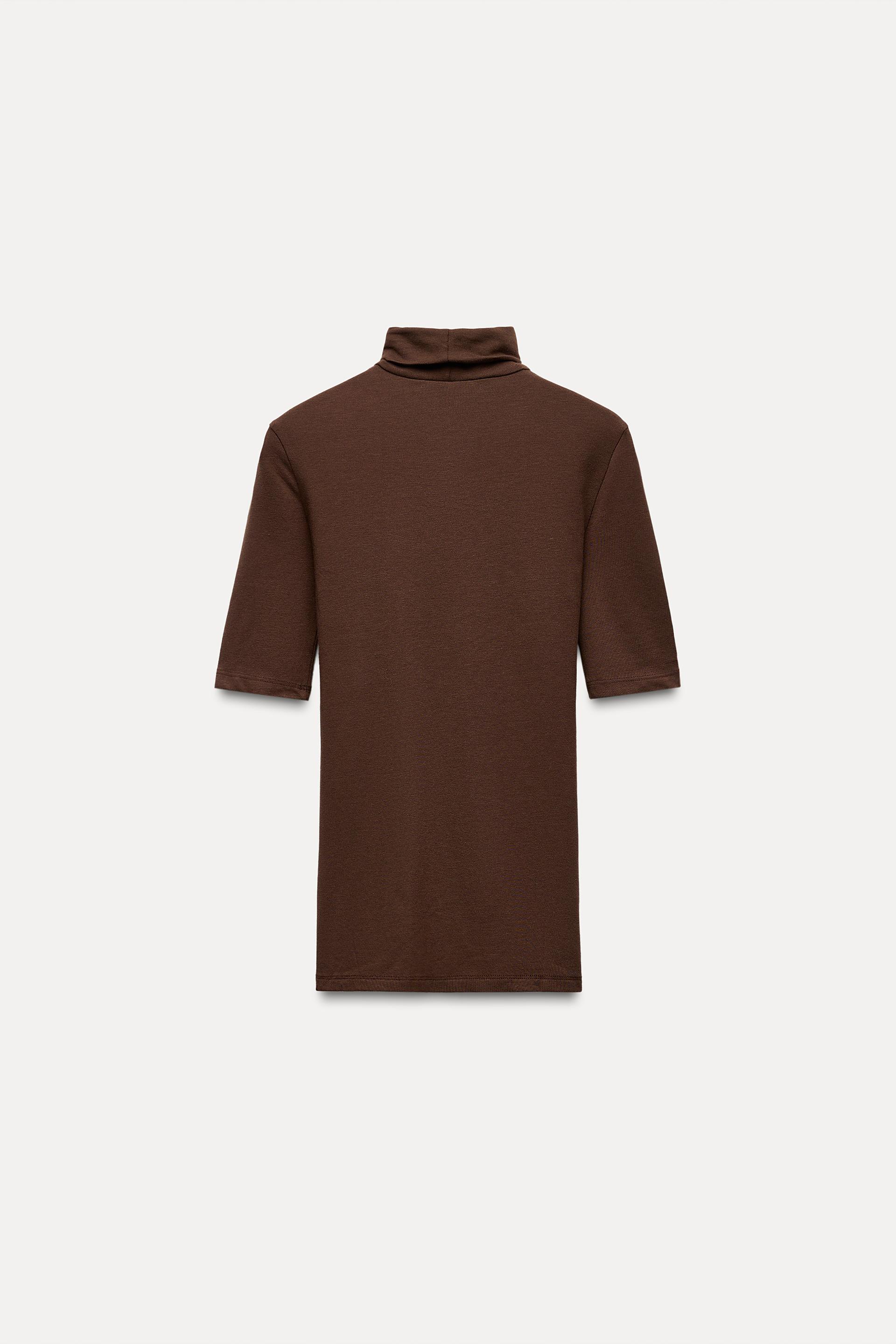 SLIM FIT - HIGH NECK - REGULAR LENGTH - SHORT SLEEVE