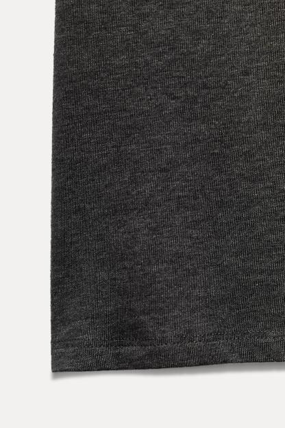 SLIM FIT - HIGH NECK - REGULAR LENGTH - SHORT SLEEVE