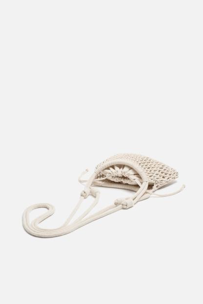 MACRAM CROSSBODY BAG