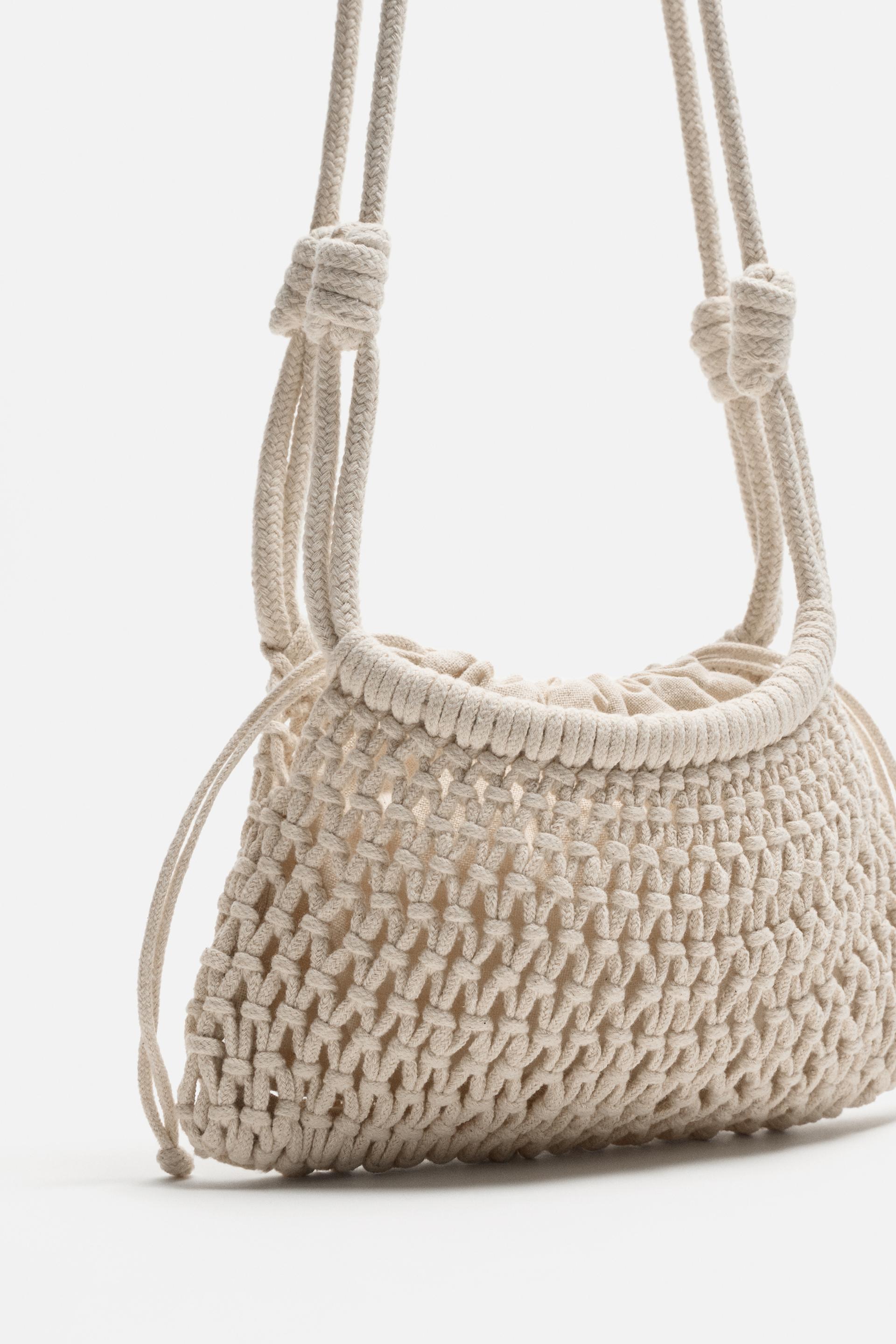 MACRAM CROSSBODY BAG