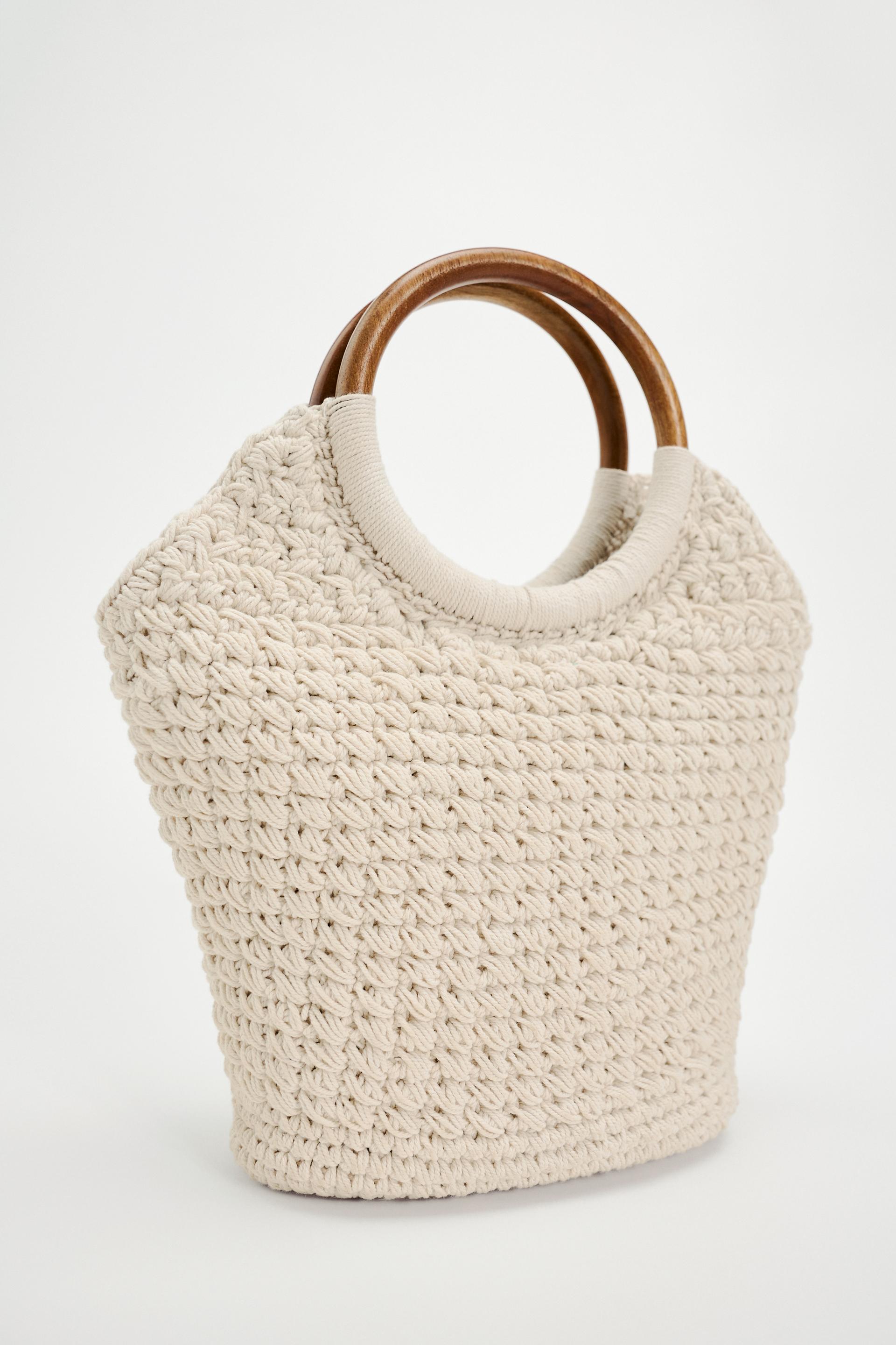 MACRAM BUCKET BAG