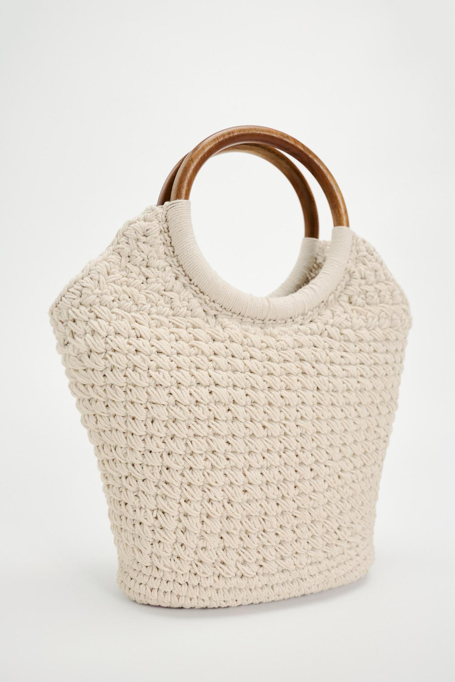 MACRAM BUCKET BAG