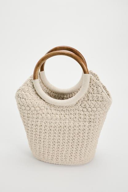 MACRAM BUCKET BAG