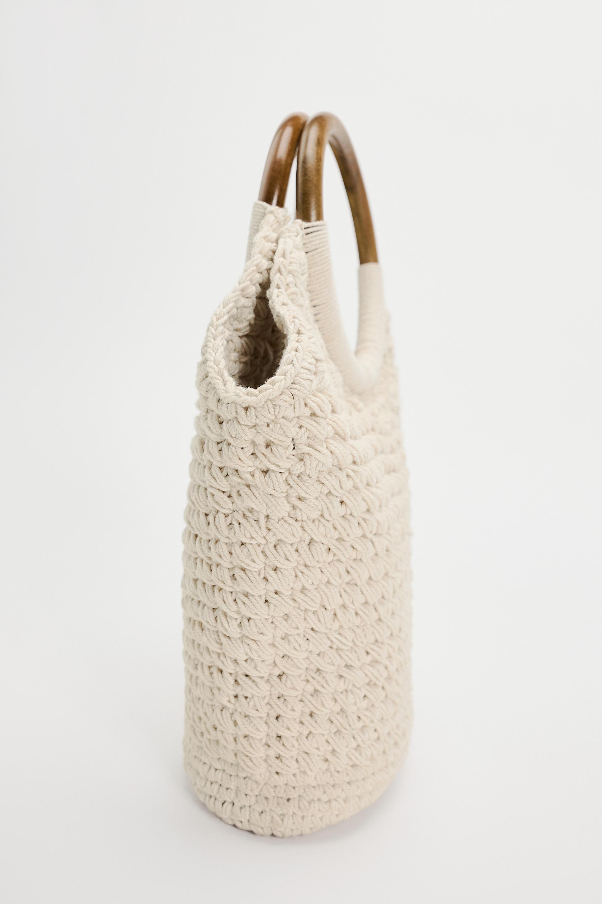 MACRAM BUCKET BAG