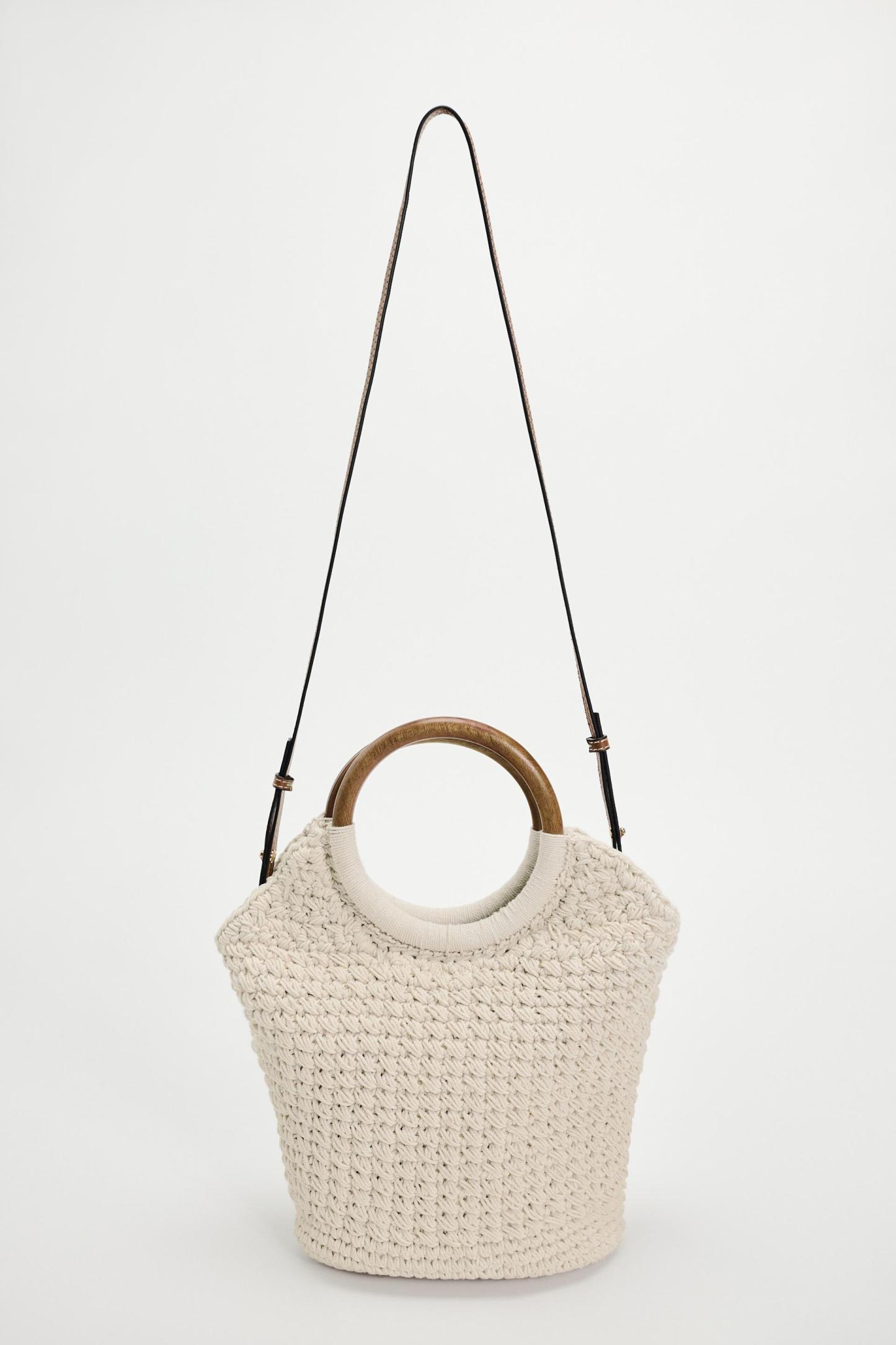 MACRAM BUCKET BAG