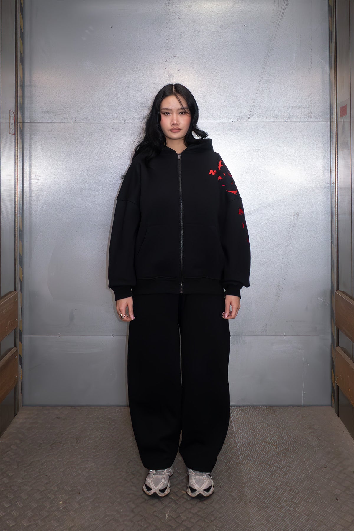 "ITACHI UCHIHA" ZIP HOODIE