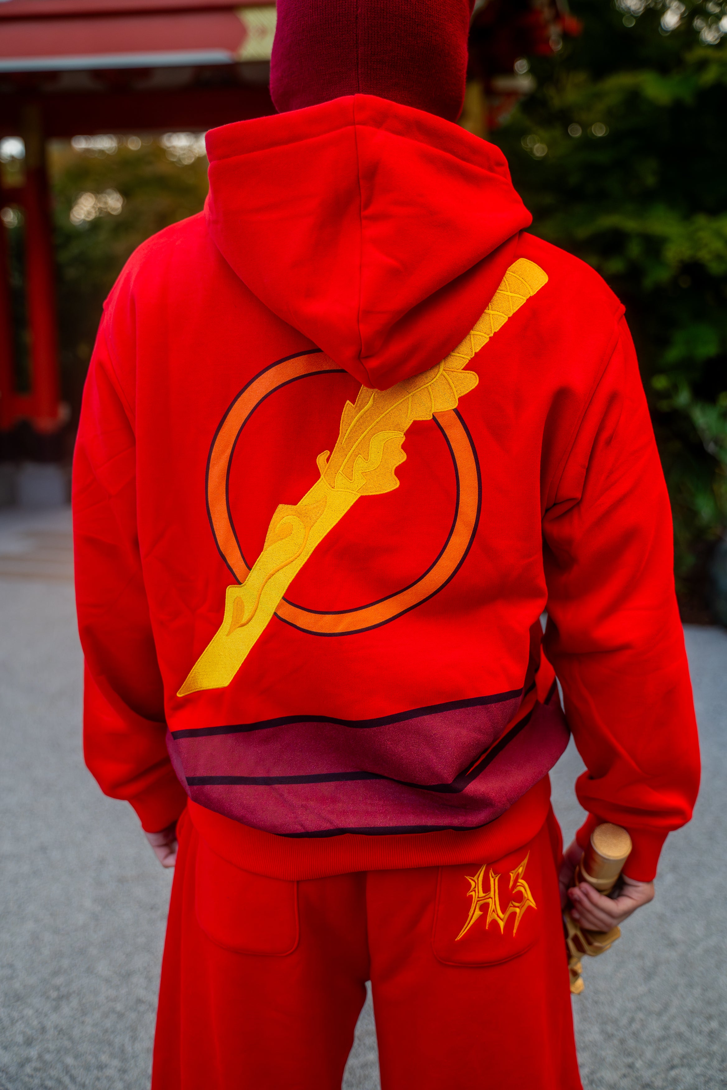   "Fire" Zip-Up