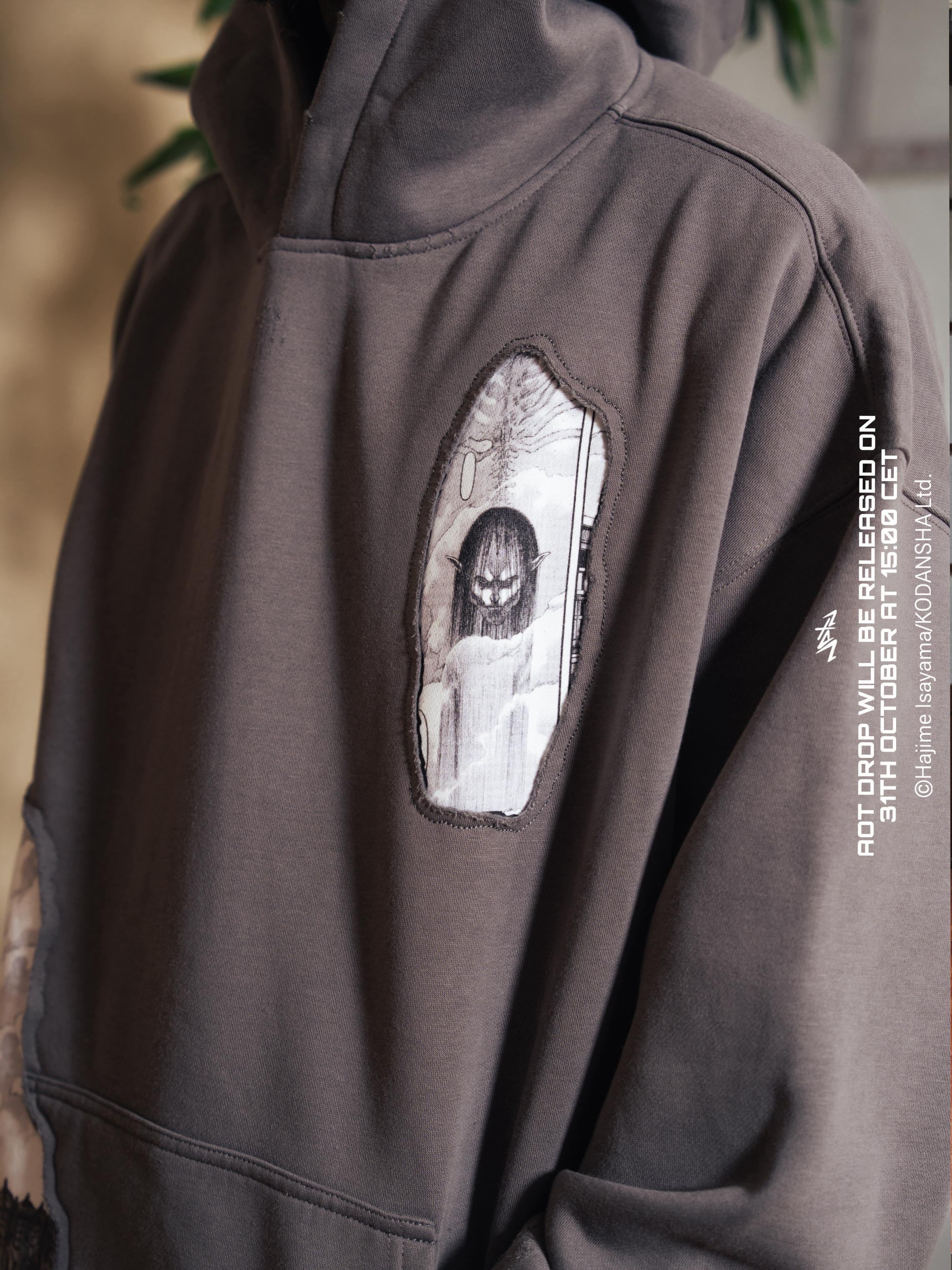   AOT HOODIE GREY