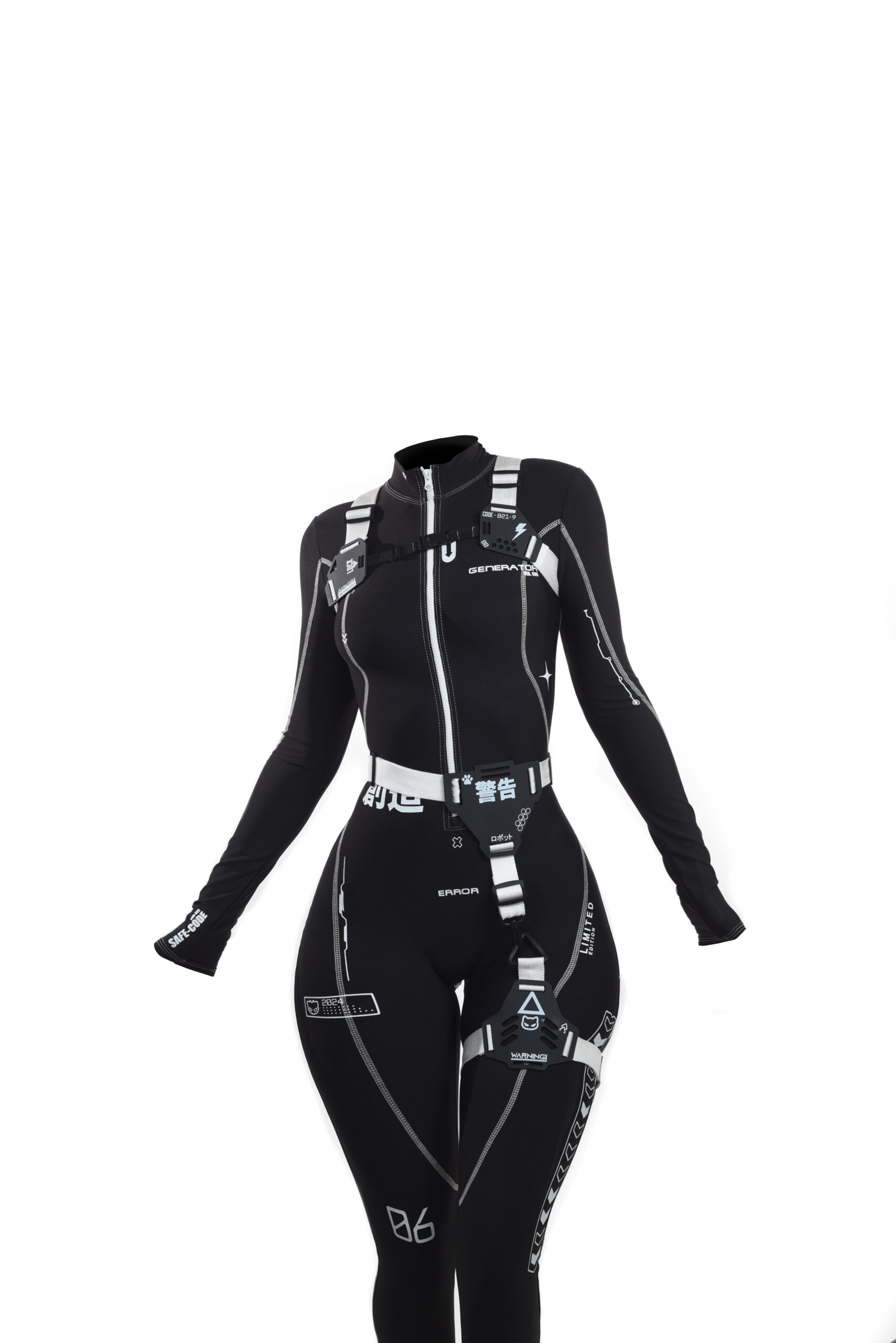 Cyber Black Suit (Suit, HarnessSuite)