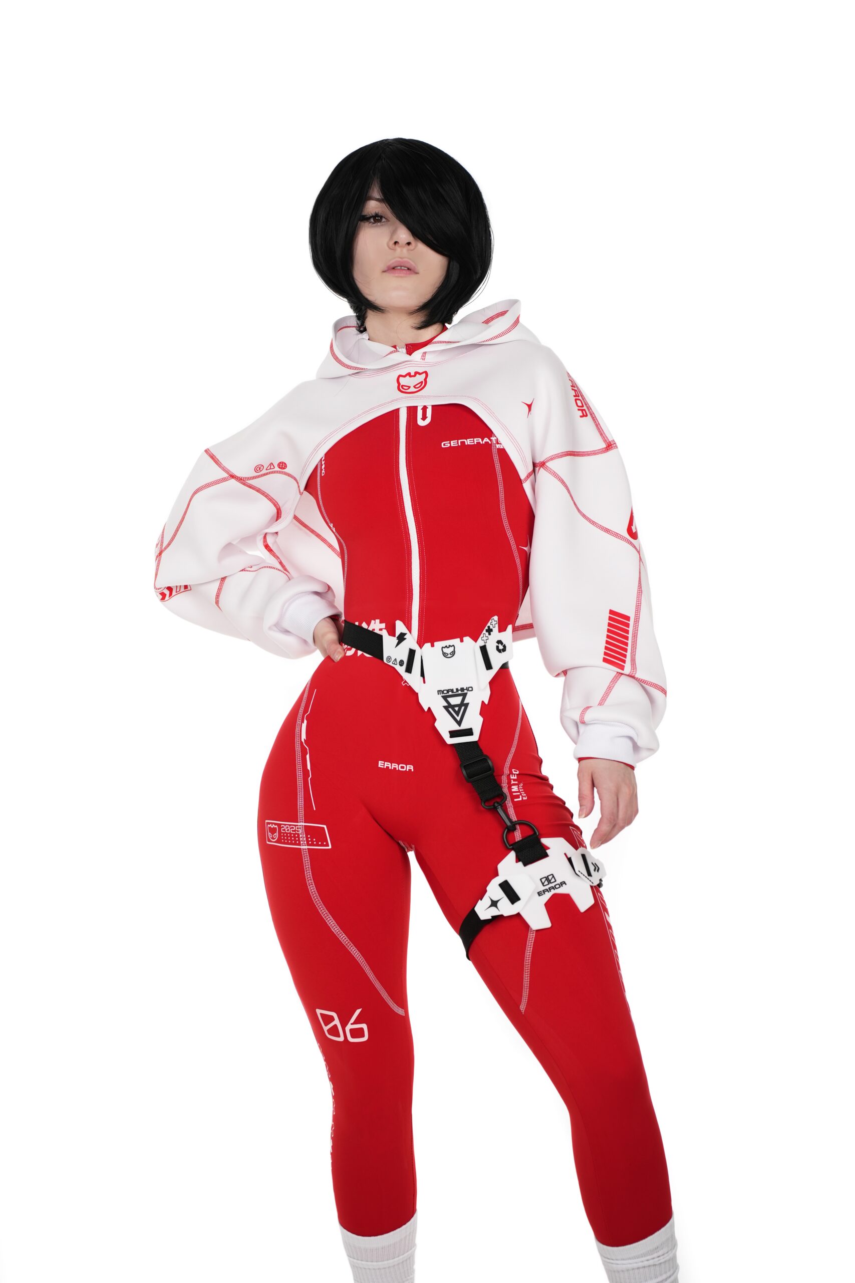 Cyber Red Suit (Full Set)