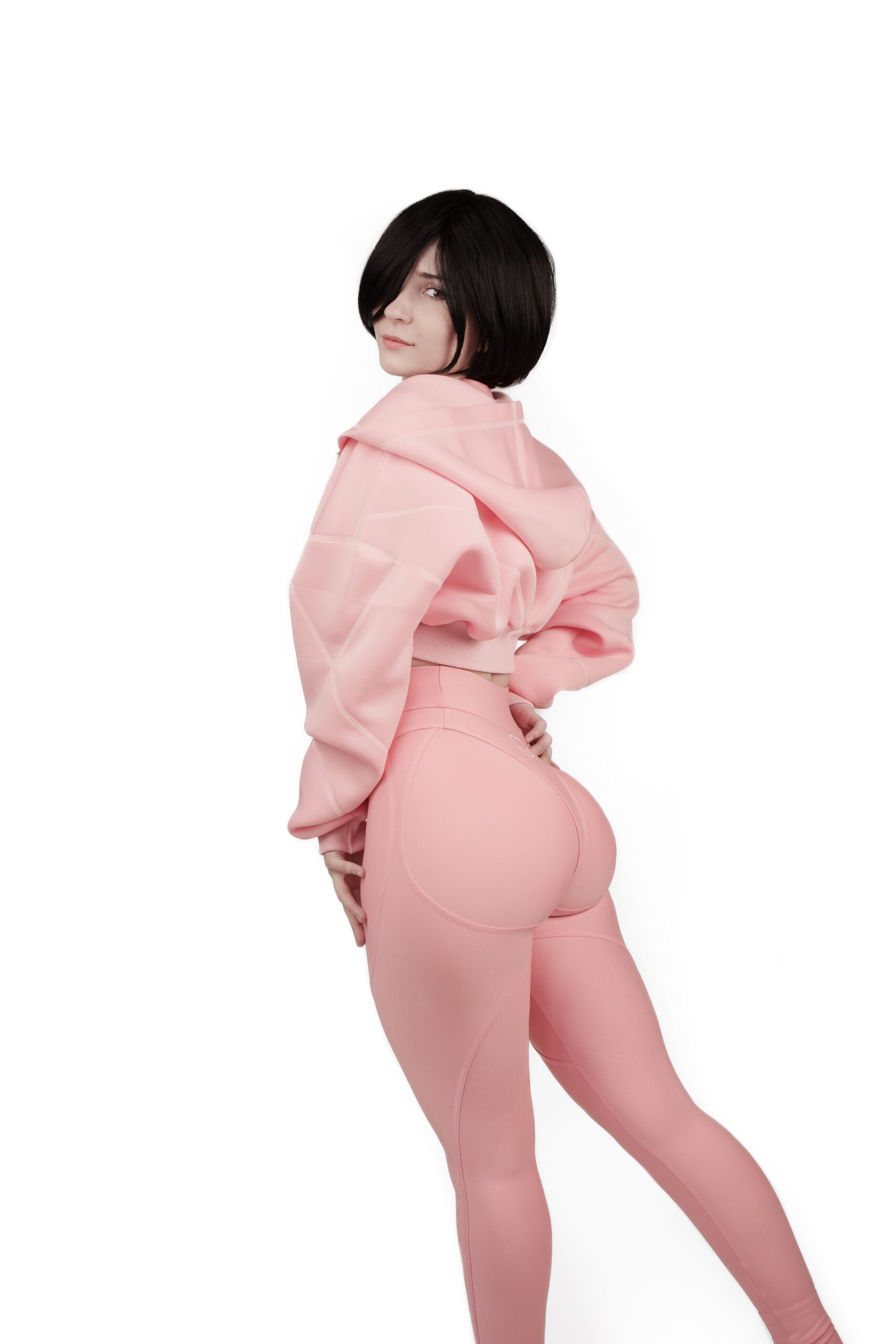 Pink SportSuit Moruhiko (Full Set)
