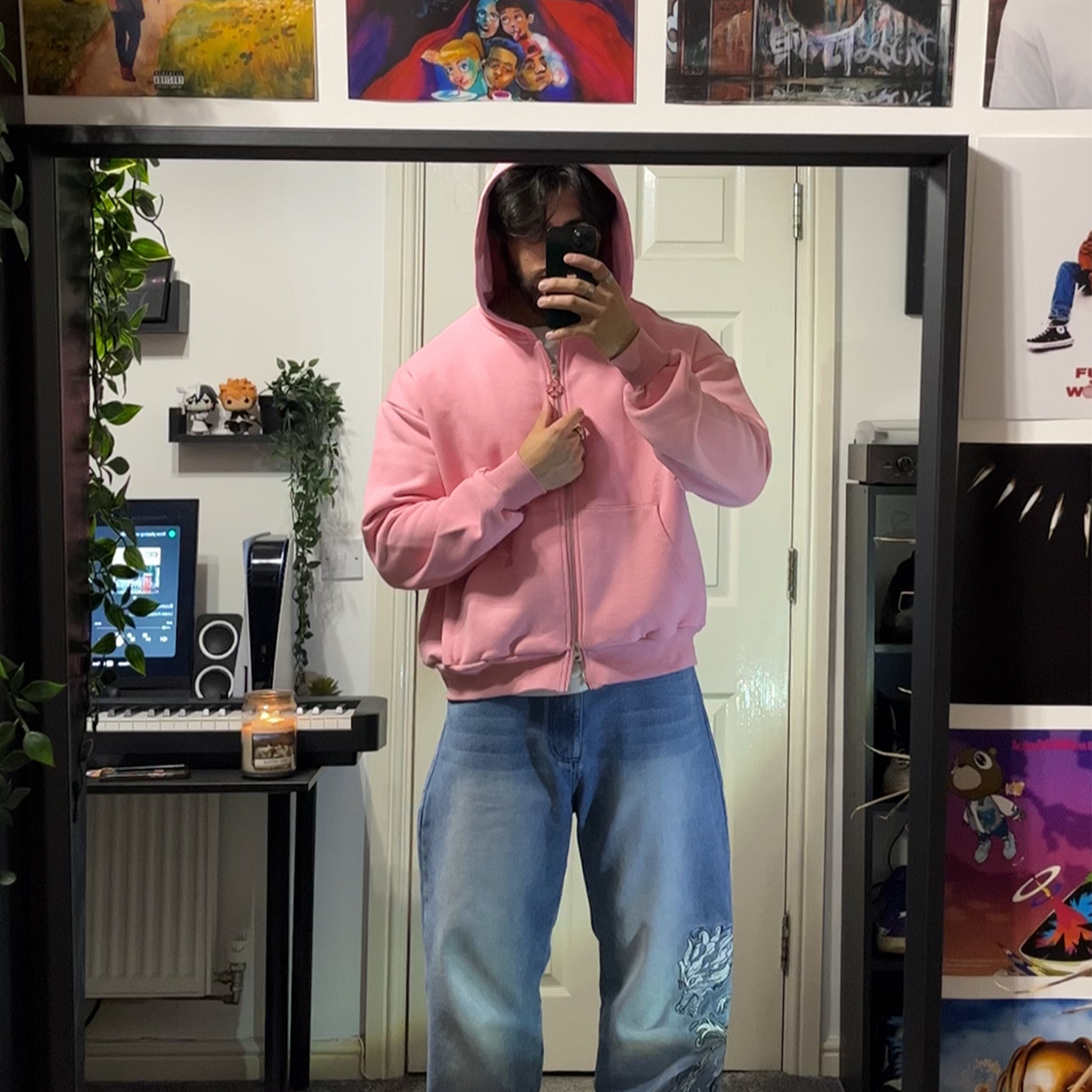 Kanroji Zip-up Hoodie