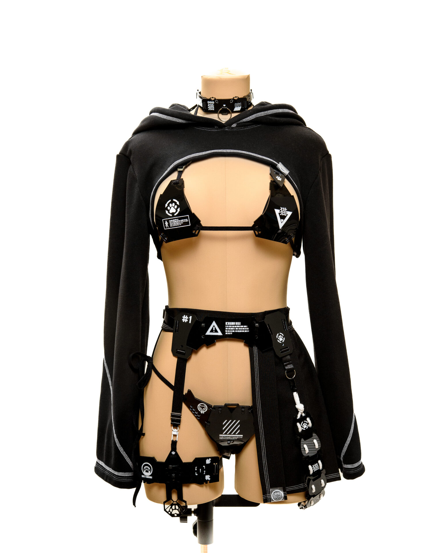 Cyber Neko (Full Set) (Black)