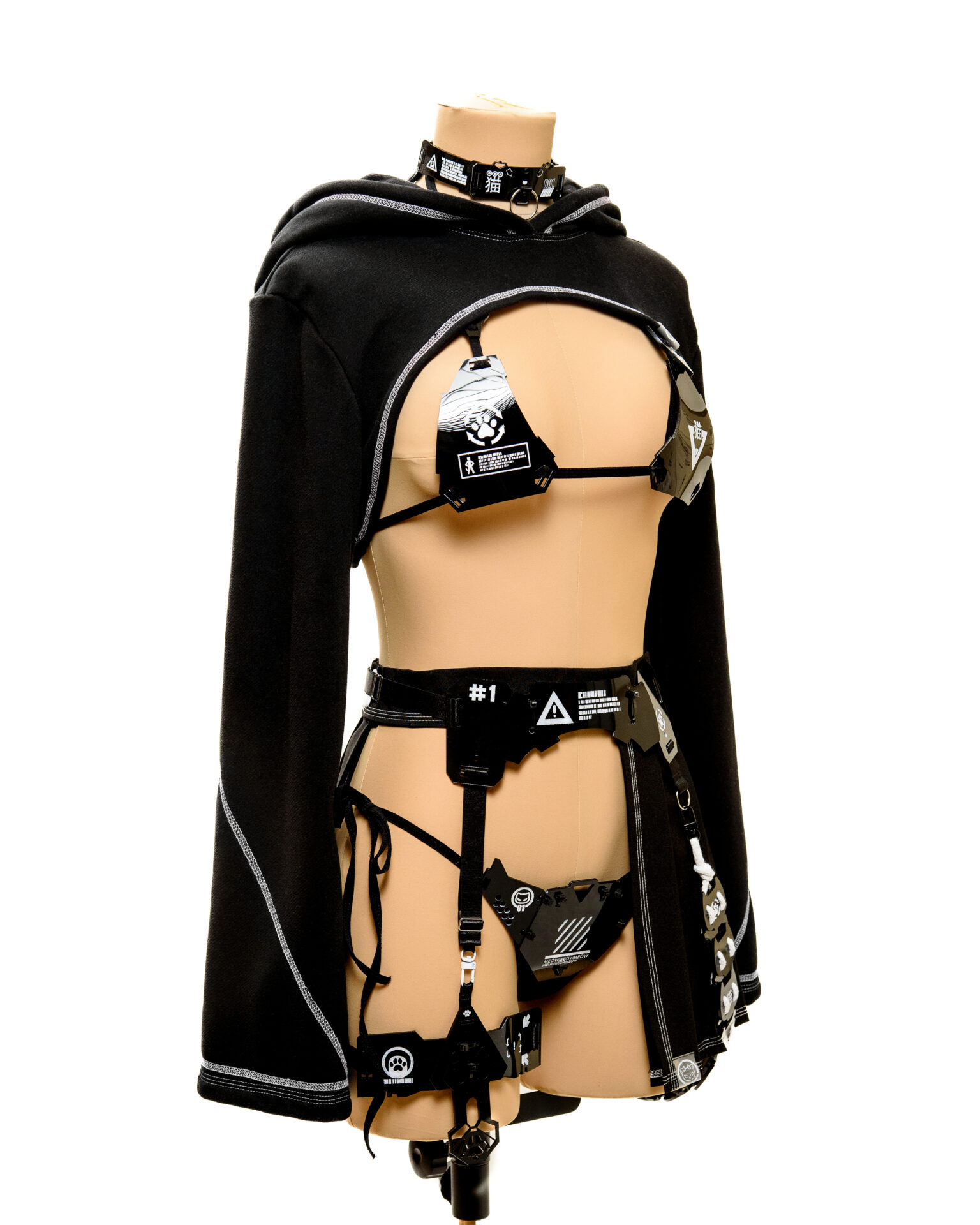 Cyber Neko (Full Set) (Black)