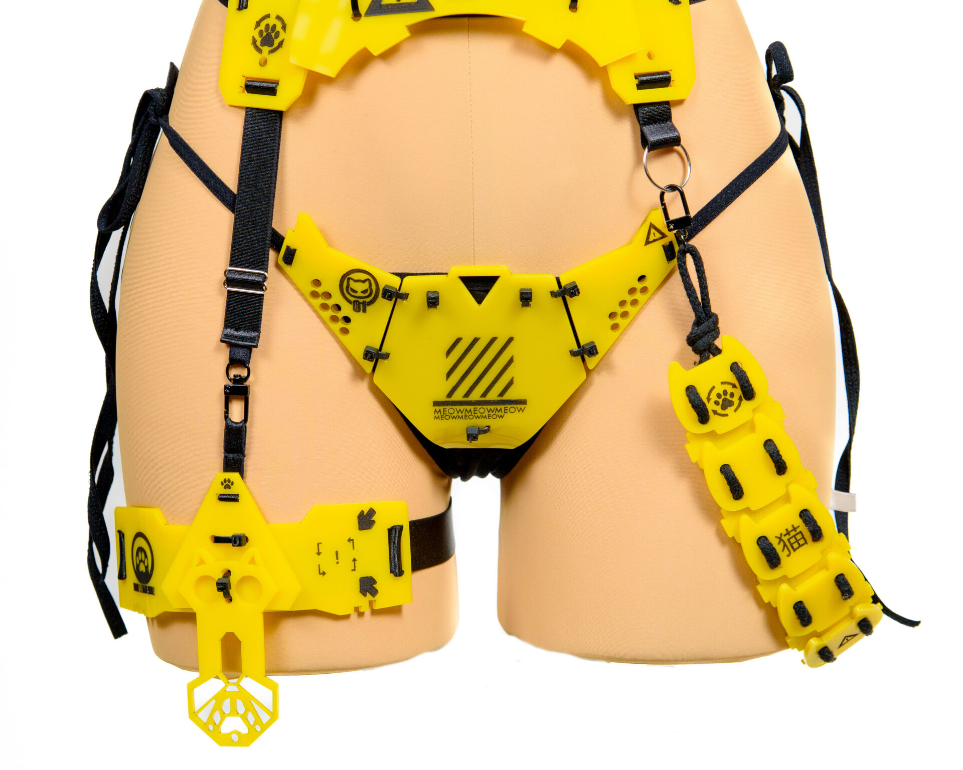 BlackYellow Cyber Neko (Full Set)