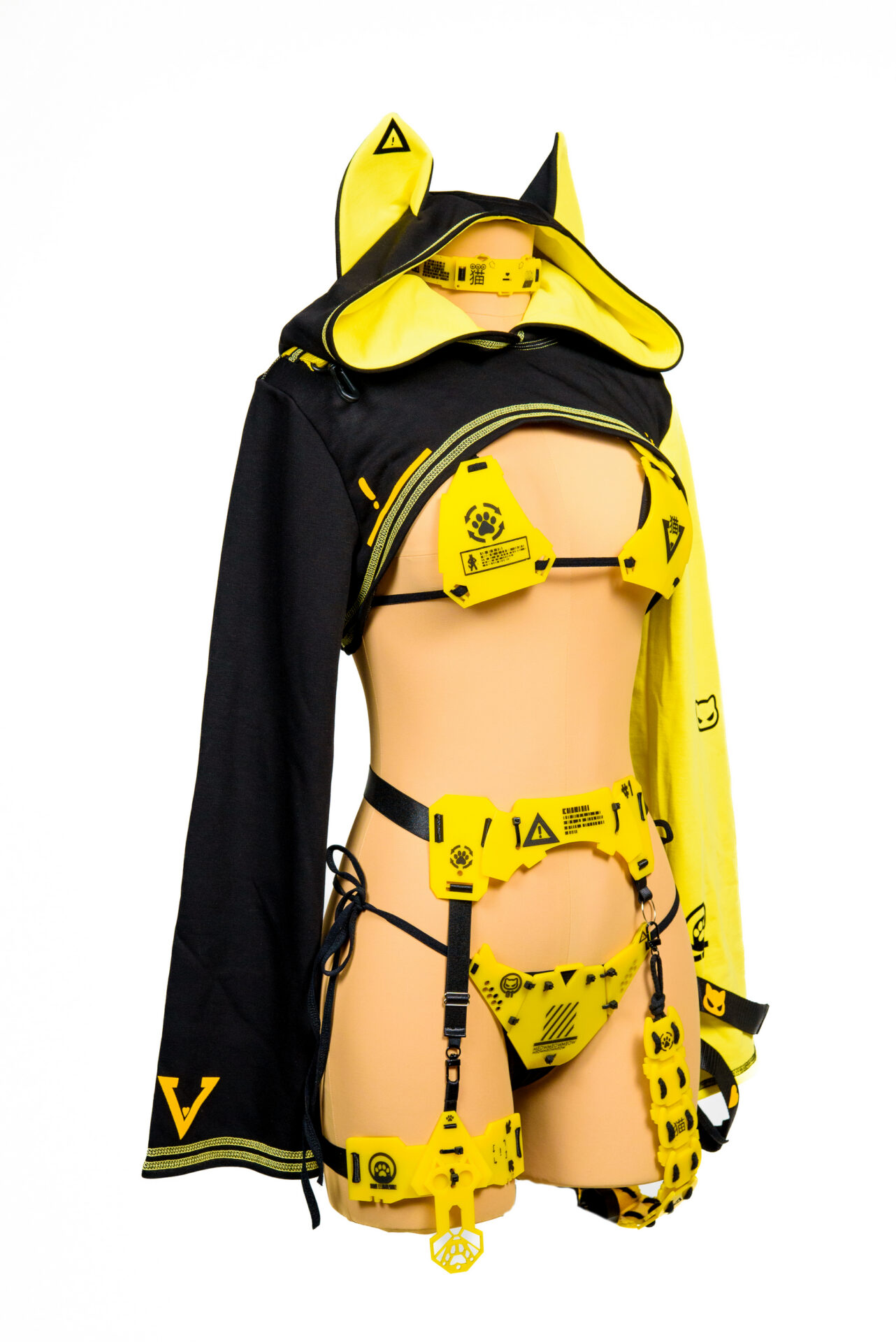 BlackYellow Cyber Neko (Full Set)