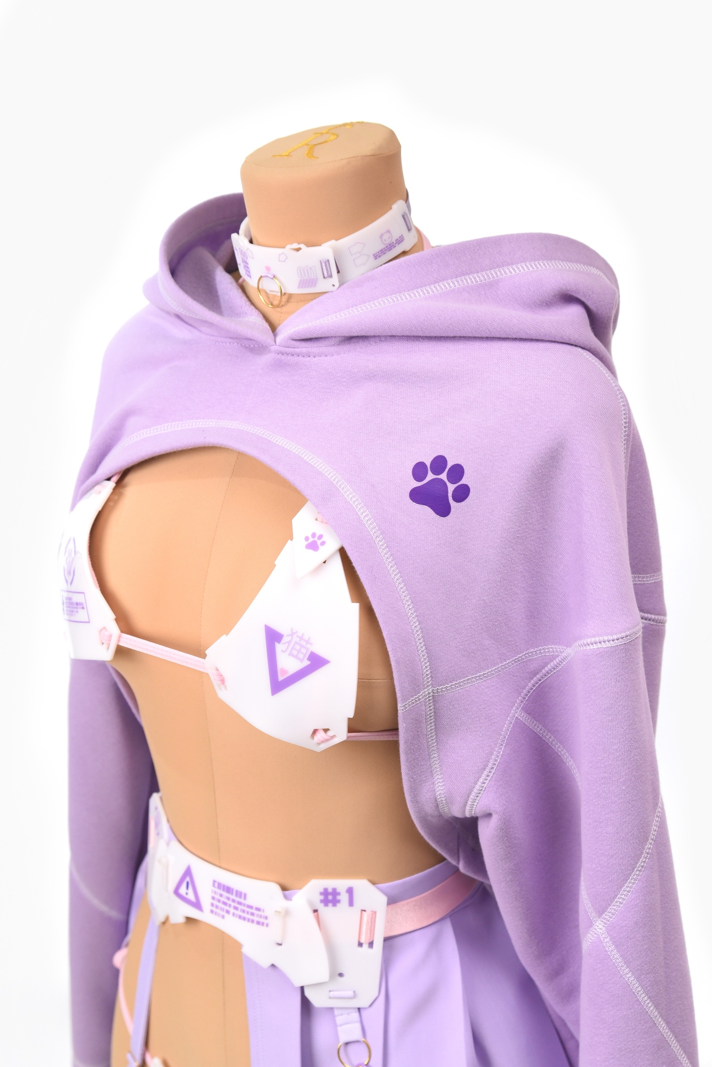 Purple Cyber Neko (Full Set)