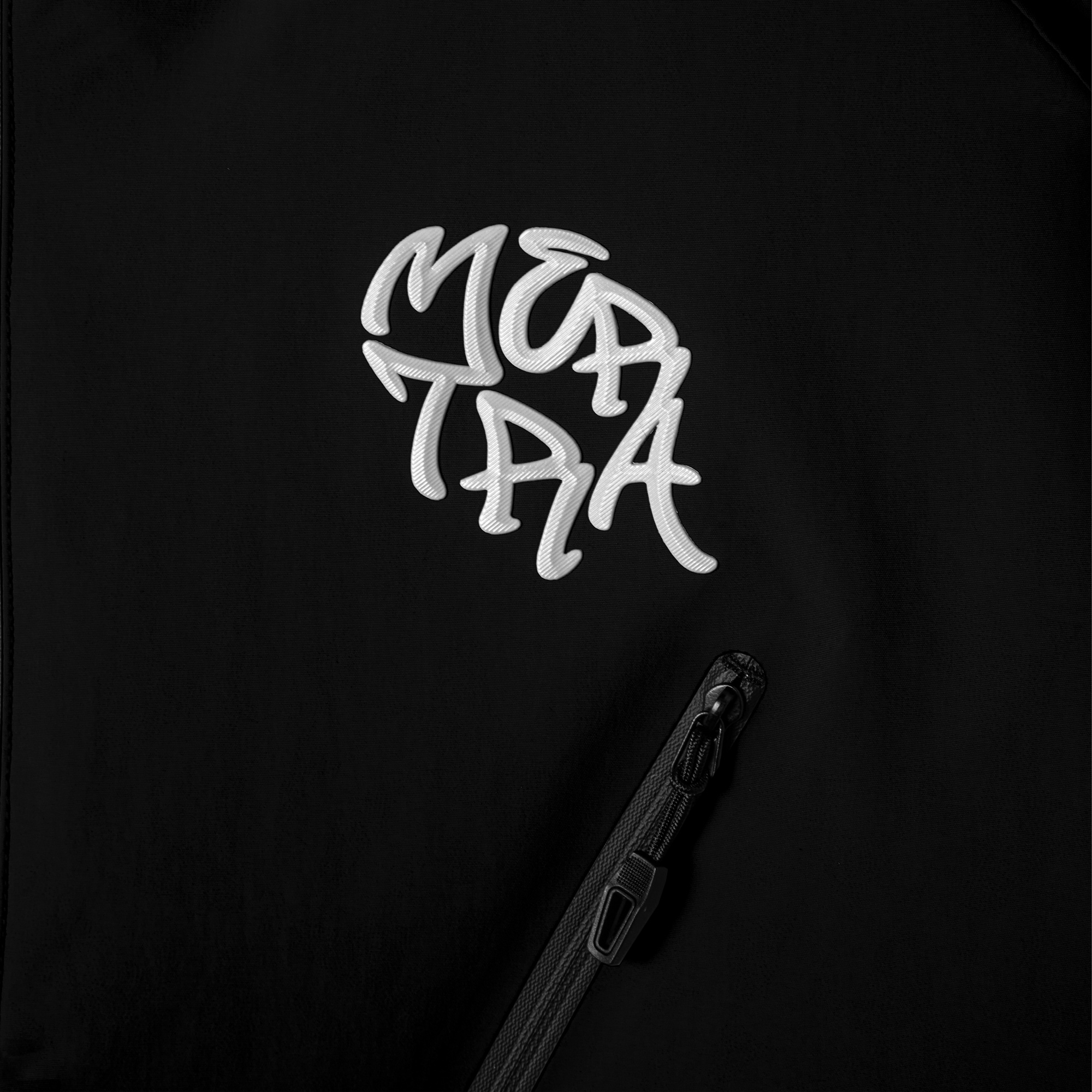 Monogram Shell Jacket (Black)