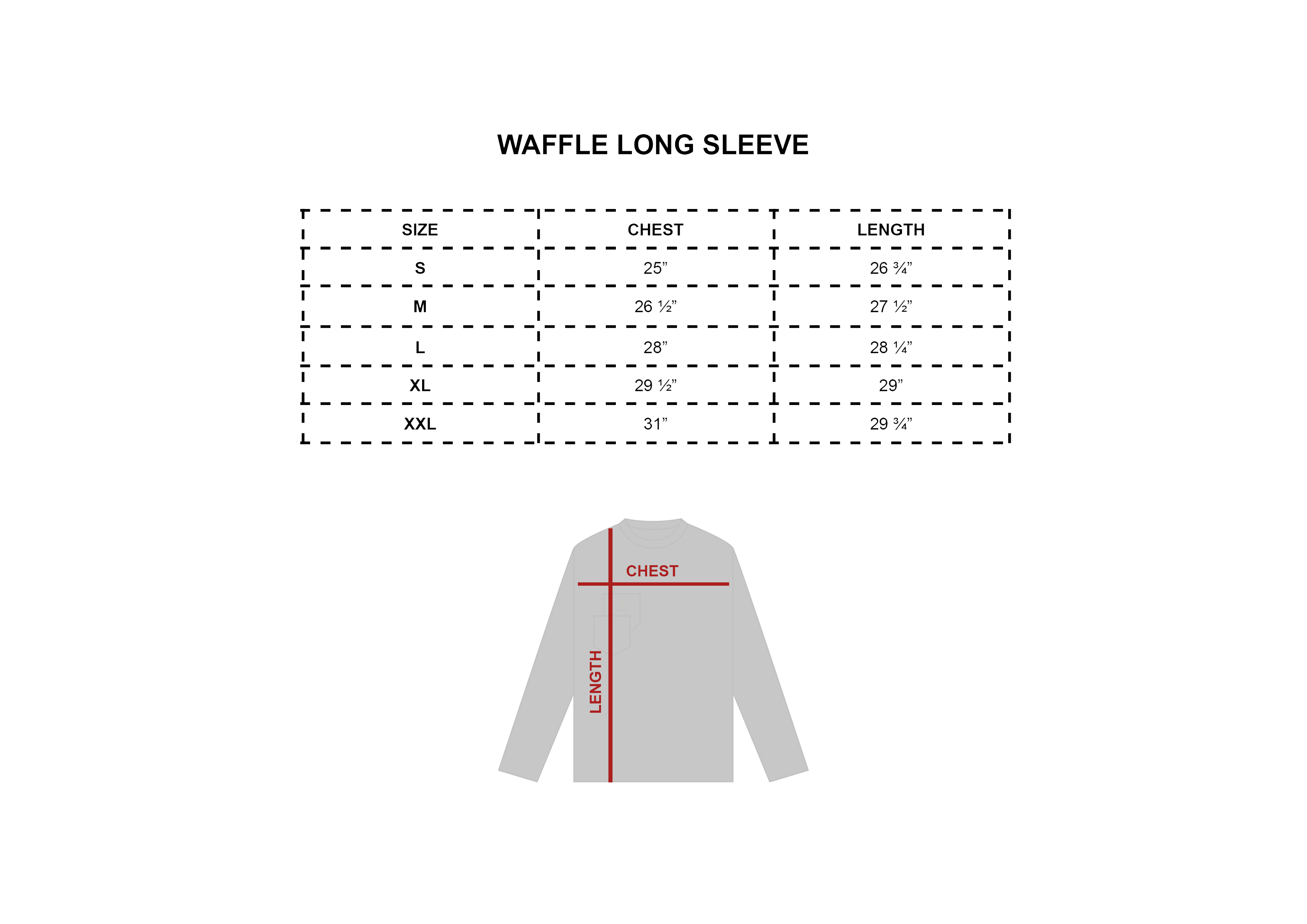 classic waffle knit longsleeve (white/cream)