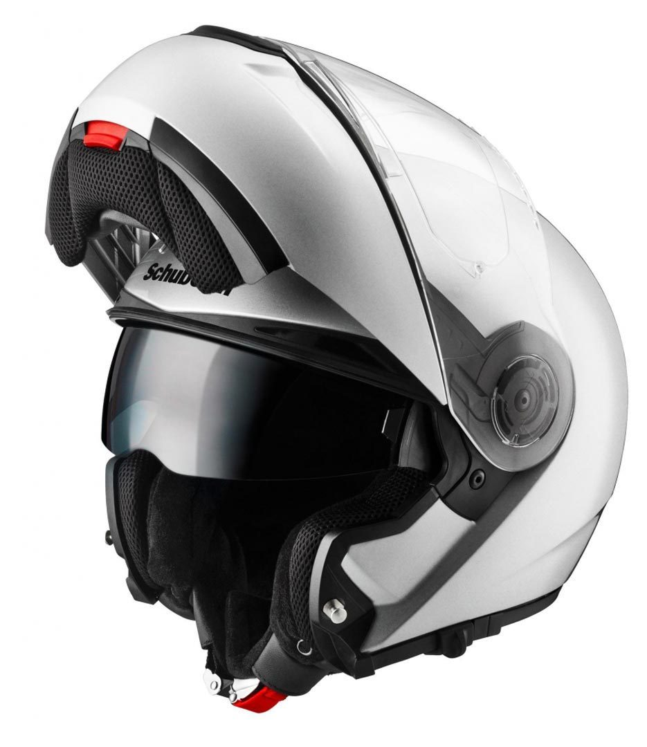 Schuberth C3 ezüst felhajtható sisak