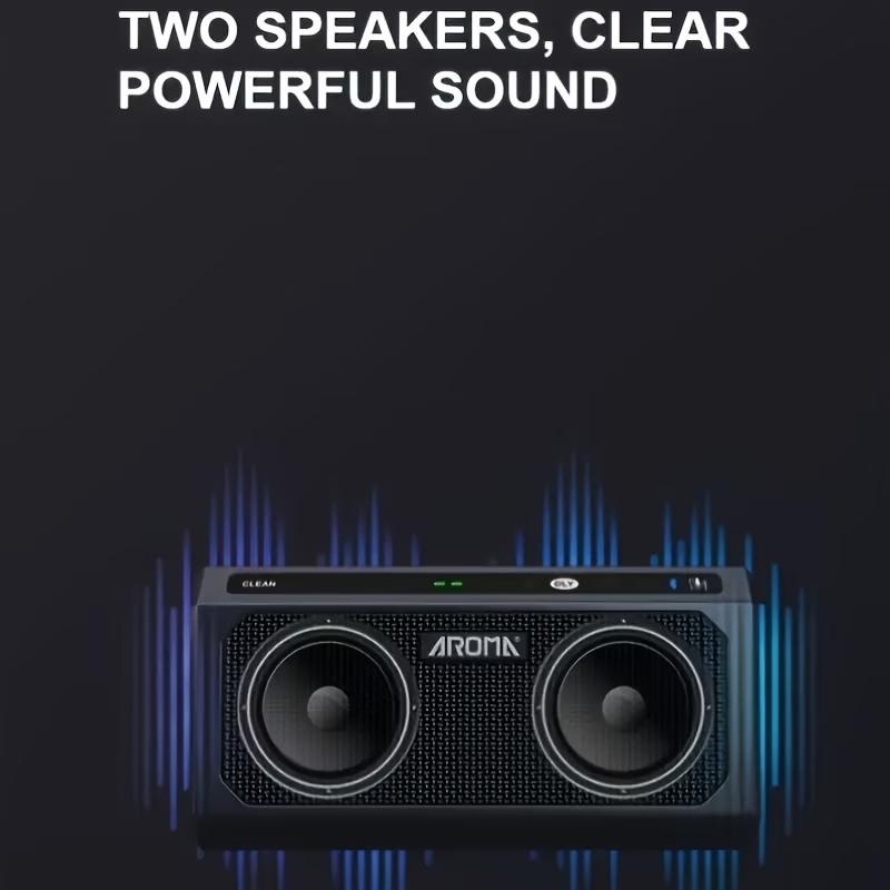 L'amplificatore digitale portatile per chitarra elettrica AROMA è dotato di connettività wireless 5.3 e funzionalità di registrazione diretta OTG, offre 5 canali di effetti di riverbero e delay e include 20 ritmi di batteria.