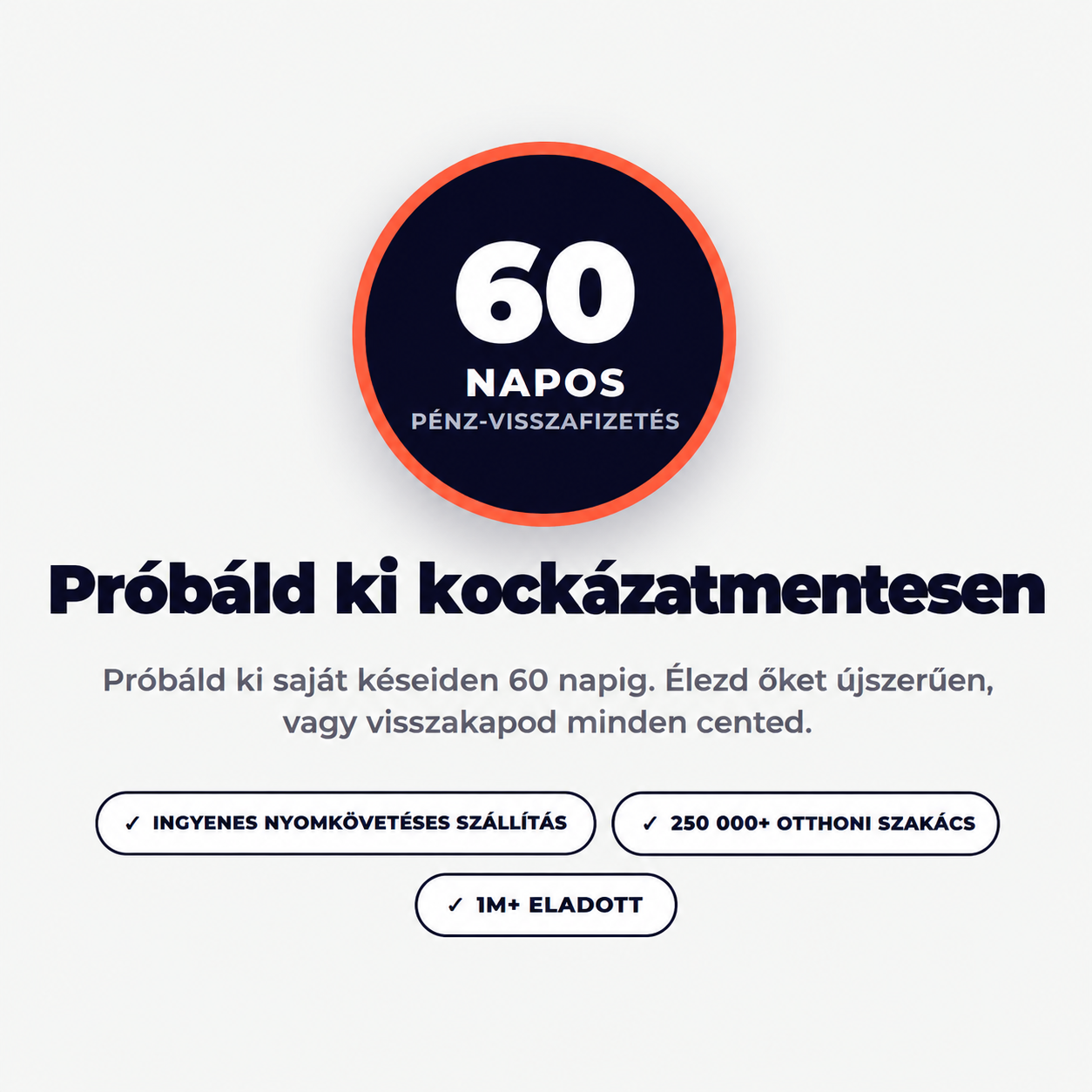 Hatori Gyémánt Görgős Késélező™ – Halloween-akció: Újra borotvaéles kések mindössze 30 másodperc alatt!