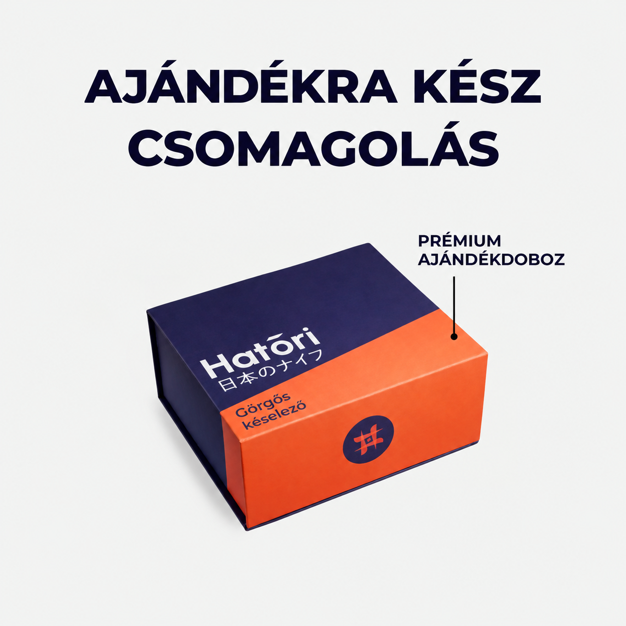 Hatori Gyémánt Görgős Késélező™ – Halloween-akció: Újra borotvaéles kések mindössze 30 másodperc alatt!