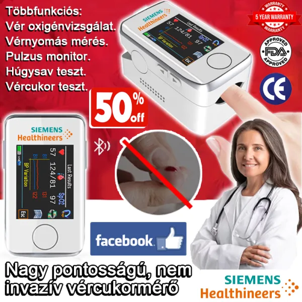 🌈Technológiai innováció az orvosi kutatásban 2025-ben: Siemens fájdalommentes és non-invazív hordozható vércukormérő, a vércukor egészségi állapot monitorozása még soha nem volt ilyen egyszerű!