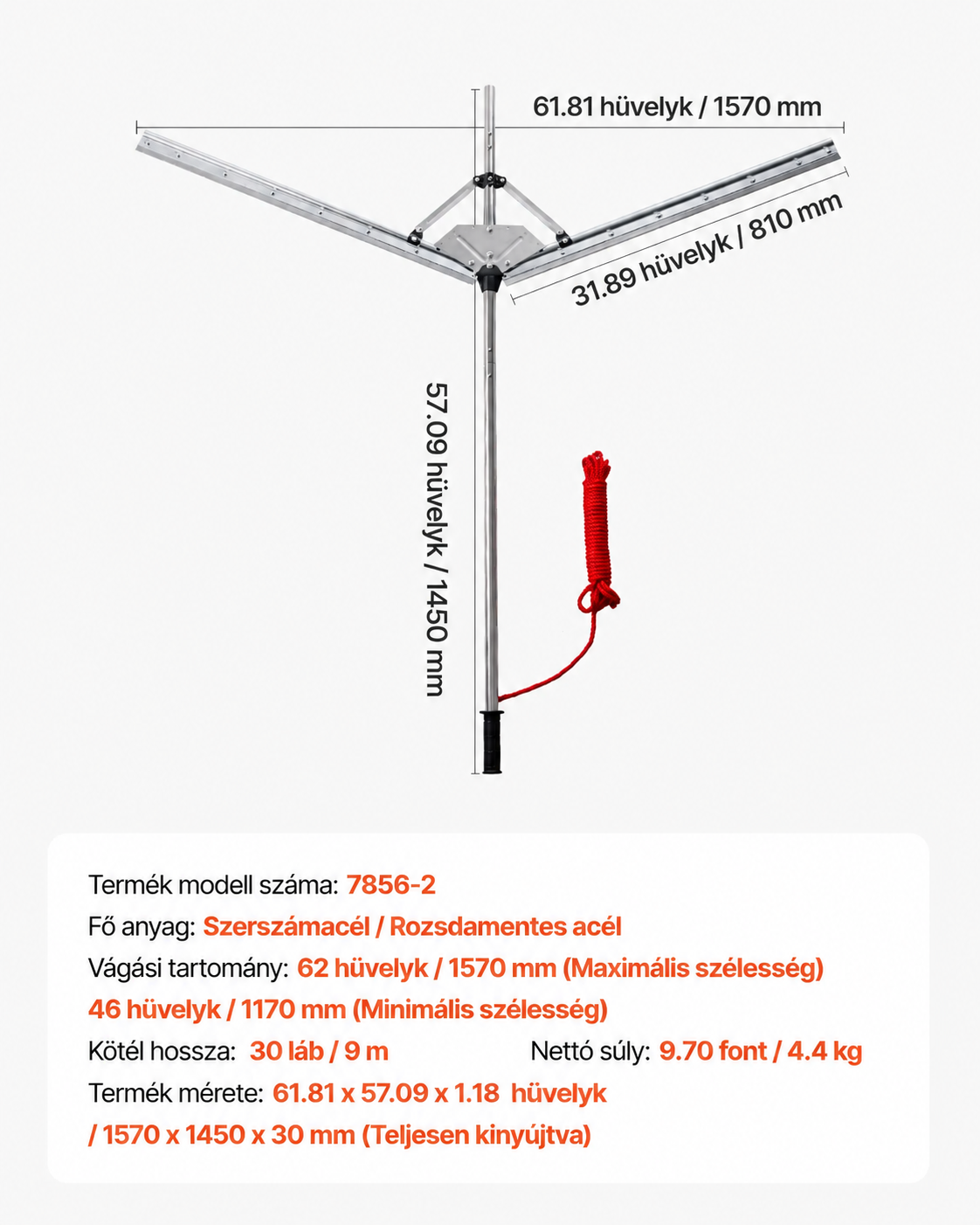 [Copy]VEVOR oszlopfúró gázüzemű, 43 cm³-es 1250 W-os földfúró, gázfúró 8 hüvelykes fúrószerkezettel, oszlopfúró mezőgazdasági kerti növényekhez, narancssárga+fekete