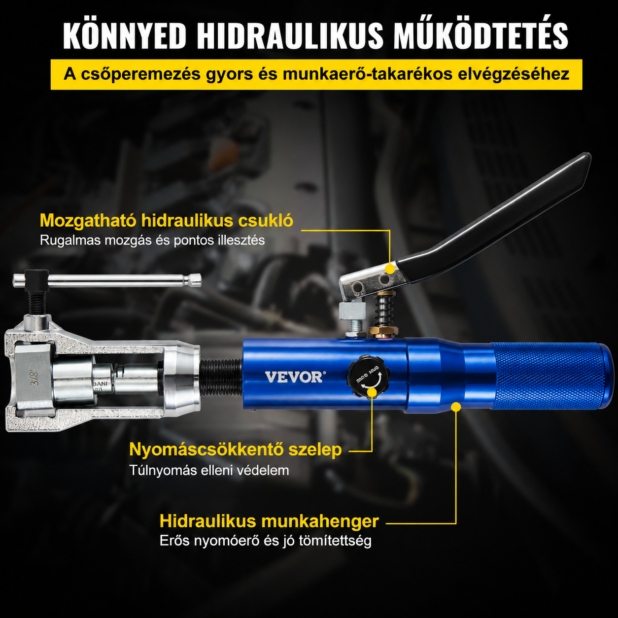 [Copy]VEVOR hidraulikus nitrogén akkumulátor töltőkészlet, integrált nitrogén töltőkészlet, nyomáspróba rendszer (3 nyomásmérővel: 1500, 4000, 6000 PSI), 6 adapter csatlakozó, 1 levegőtömlő, 1 szelep, 1 CGA580 adapter.
