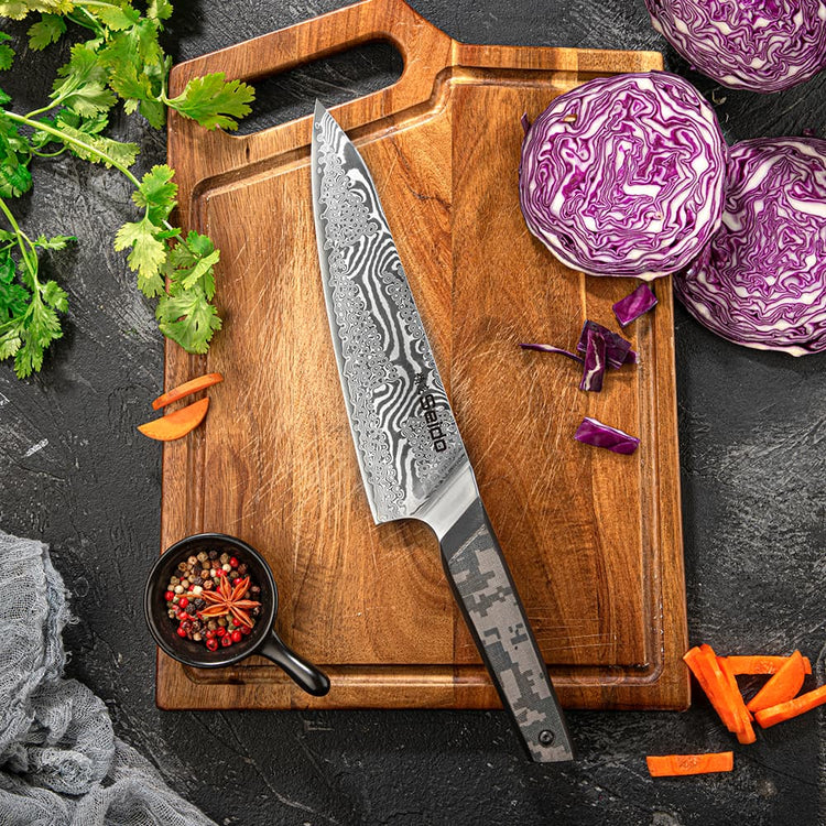 Set de cuțite de bucătar Meisai Damascus