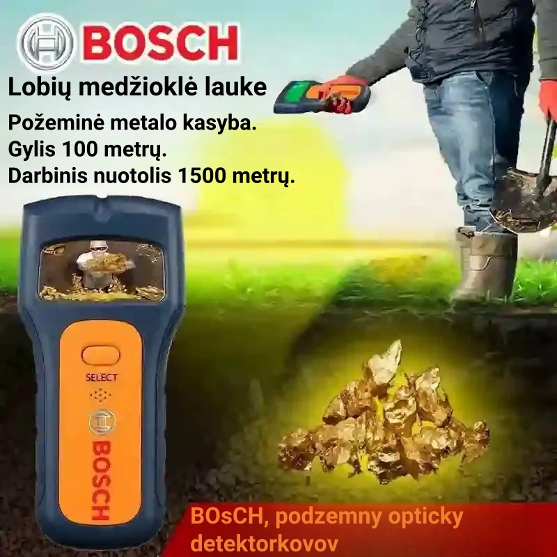 BOSCH metalo detektorius