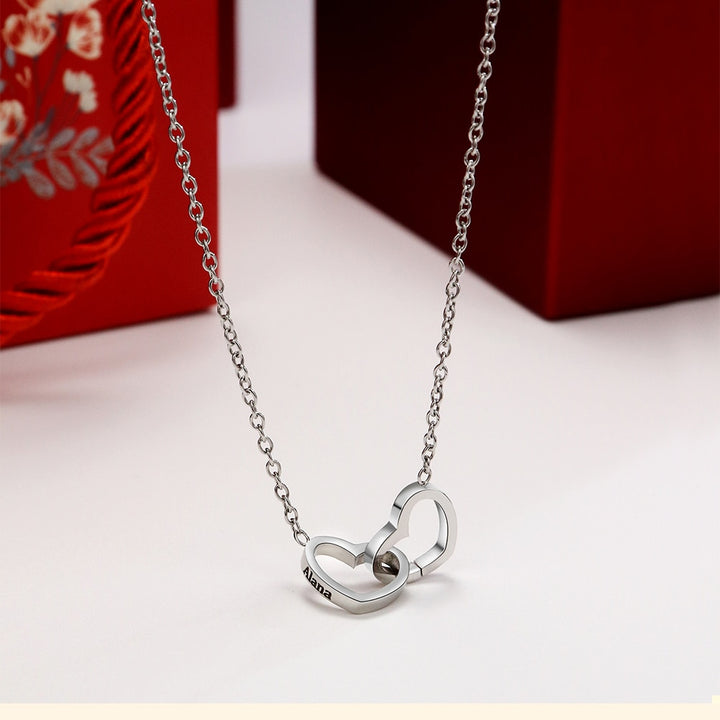 💖📿50% sleva 🎁Eternal Rose Box - Colier personalizat gravat