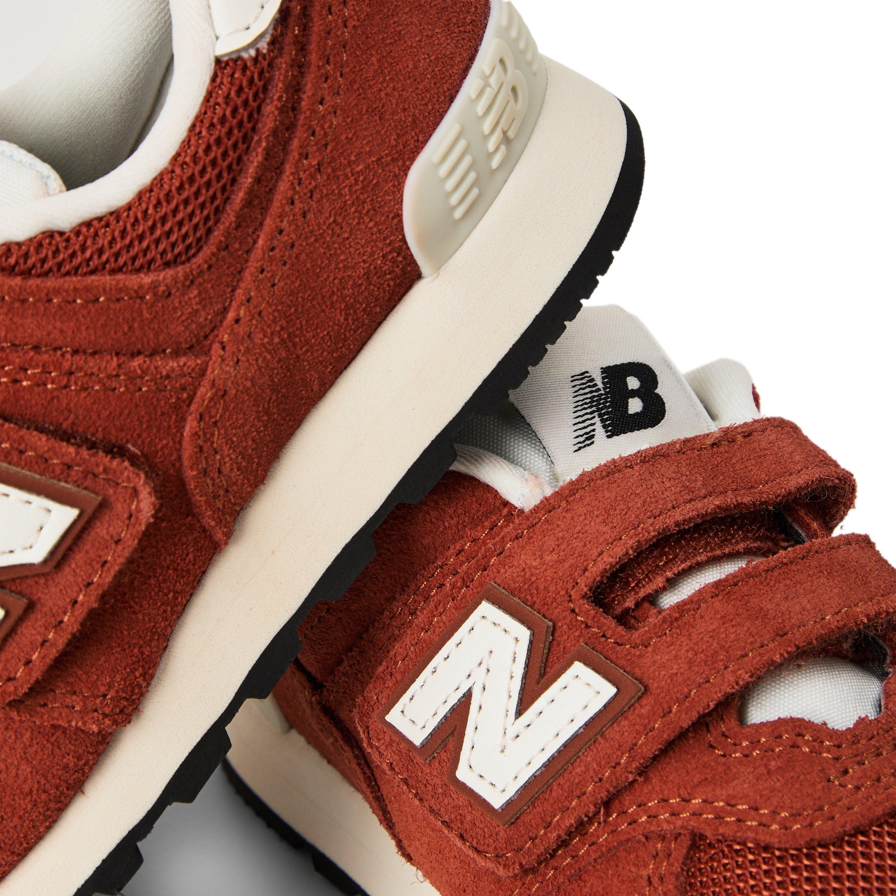 New Balance Kids' 574 Suede Trainers Maple