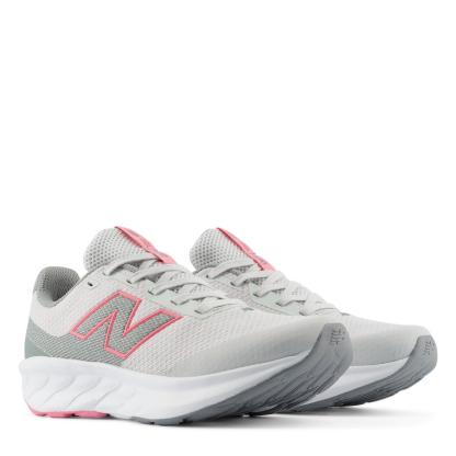 New Balance Kids' 520 Breathable Mesh Runners Grey/Pink