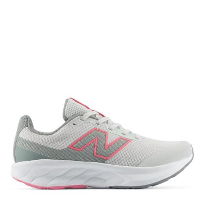 New Balance Kids' 520 Breathable Mesh Runners Grey/Pink