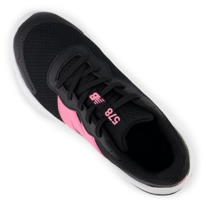 New Balance Kids' 578 Runners Black/Pink