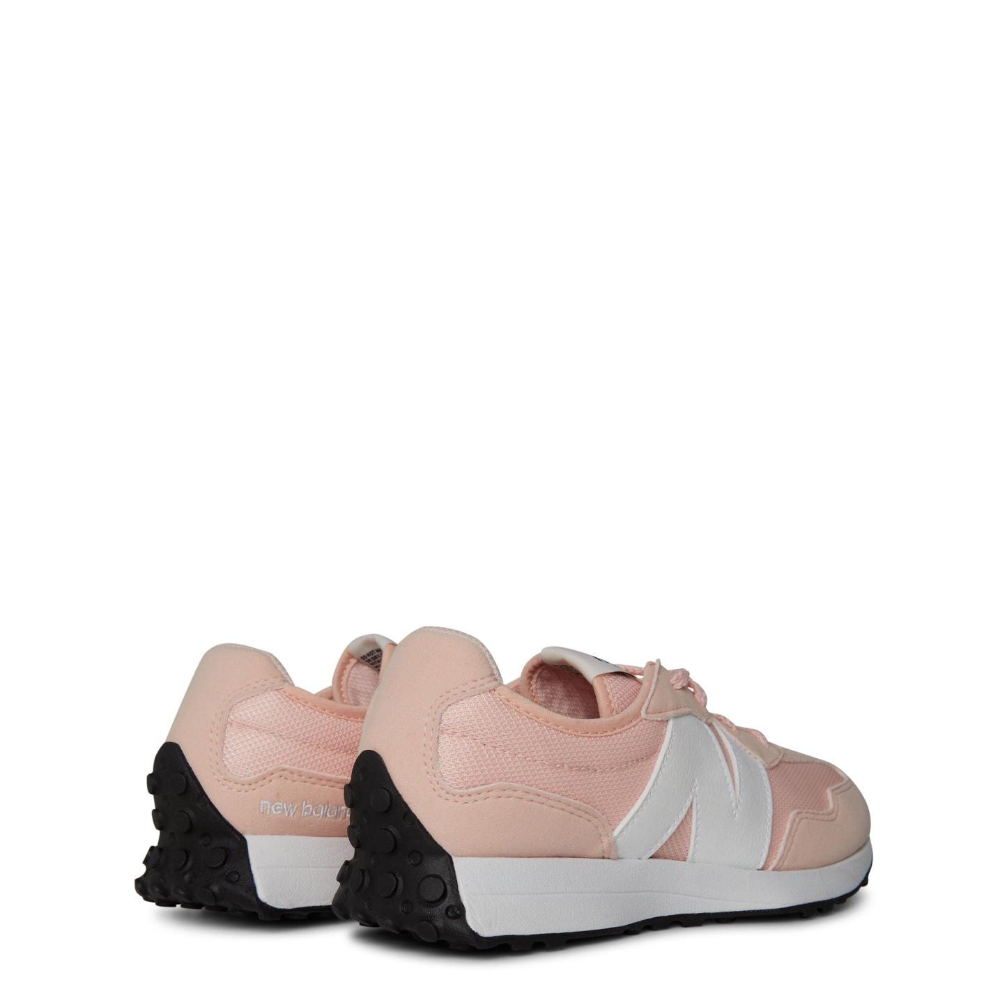 New Balance Kids' 327 Suede Runners Pink/White (06159302)