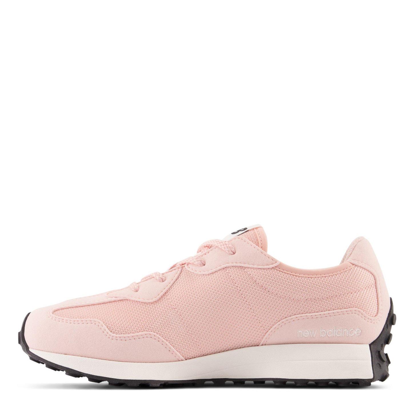New Balance Kids' 327 Suede Runners Pink/White (06159307)