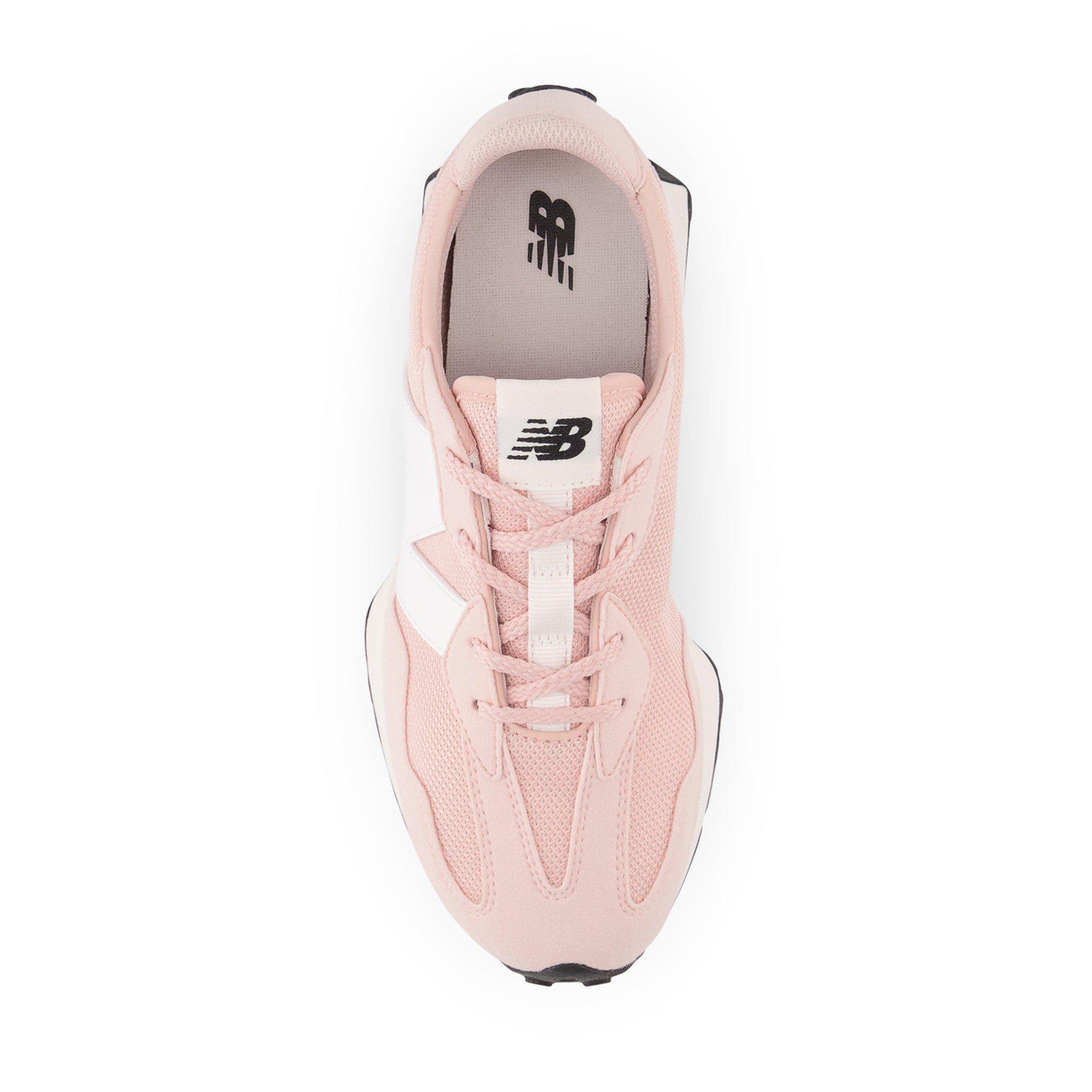 New Balance Kids' 327 Suede Runners Pink/White (06159307)