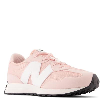New Balance Kids' 327 Suede Runners Pink/White (06159307)