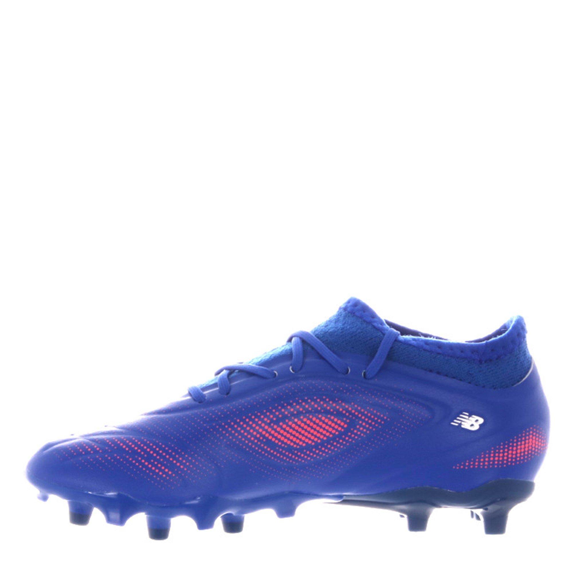 New Balance Tekela Academy Juniors Firm Ground Football Boots Blue/Red